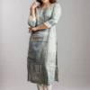 blue short kurti for women