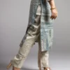 blue kurti set for women