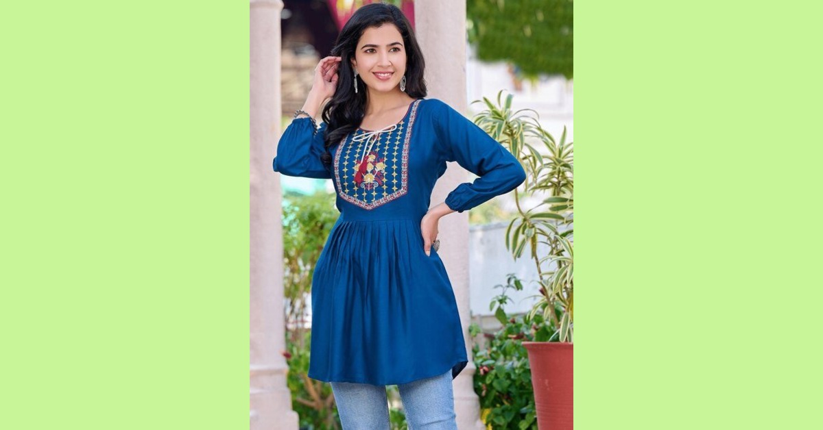 How to Rock a Chikankari Short Kurti with Jeans: The Ultimate Style Guide